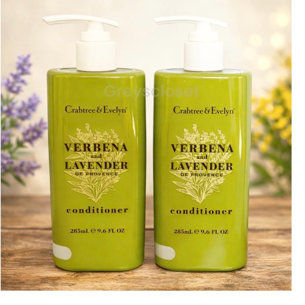 CRABTREE & EVELYN VERBENA & LAVENDER de PROVENCE CONDITIONER (2 PK) – 9.6 fl oz